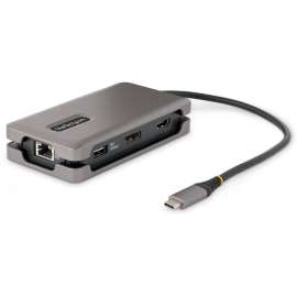 Docking Station - for Notebook/Tablet/Monitor - USB 3.2 (Gen 2) Type C - 1 Displays Supported - 4K - 4096 x 2160 - 4 x USB Ports - 2 x USB Type-A Ports - USB Type-A - 2 x USB Type-C Ports - USB Type-C - 1 x RJ-45 Ports - Network (RJ-45)