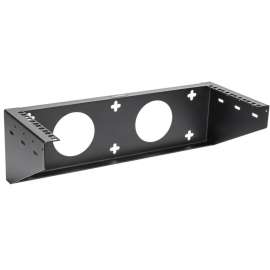 Rocstor 4U 19in Steel Vertical Wall Mount Rack Bracket - Fully assembled with cage screws and nuts - Steel - Maximum load capacity of 125 lbs (56.7 kgs) - For mounting telecommunications, networking device, or Server Equipment. Mount a device vertic