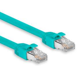 Rocstor Premium Cat.6a STP Patch Network Cable. UL - 20 ft Category 6a Network Cable for Network Device, PoE-enabled Device, VoIP Device, Switch, Surveillance Camera, Server, Router, Patch Panel, Modem, Hub - First End: 1 x RJ-45 Network Male - Seco