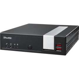 Shuttle Computer Shuttle XPC slim DL20NV2 Barebone System - Slim PC - Socket BGA-1338 - 1 x Processor Support - Intel Celeron N4505 Dual-core (2 Core) - Intel Chip - 16 GB DDR4 SDRAM DDR4-2933/PC4-23466 Maximum RAM Support - 2 Total Memory Slots - S
