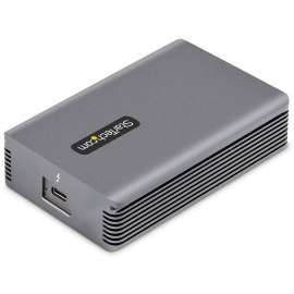 Thunderbolt 3 to Ethernet Adapter, 10GbE, Multi-Gigabit Thunderbolt 3 to RJ45 Network Adapter, TB3/TB4 10GbE NIC - Thunderbolt 3 to Ethernet Adapter; Supports multi-gigabit 1/2.5/5/10G network speeds; RJ45 10GbE NIC with Marvell AQC107S