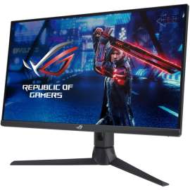 Asus ROG Strix XG27AQMR 27" WQHD Gaming LCD Monitor - 16:9 - Black - 27" Class - Fast IPS - 2560 x 1440 - 1.073 Billion Colors - FreeSync Premium Pro/G-sync Compatible - 600 Nit - 1 ms - 300 Hz Refresh Rate - HDMI - DisplayPort - USB Hub