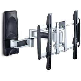 Wall Mount for Flat Panel Display, Curved Screen Display, Digital Signage Display, TV - Black, Silver - TAA Compliant - 1 Display(s) Supported - 26" to 65" Screen Support - 99.21 lb Load Capacity - 200 x 100, 400 x 400, 200 x 200, 200 x