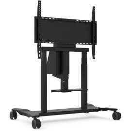 ViewSonic Electric Height Adjustable Mobile Cart With Smooth Motorized Lift - Electric Height Adjustable Mobile Cart With Smooth Motorized Lift