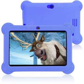 Worryfree Gadgets Zeepad 7Inch Kids Zeepad Tablet Quad Core Android 4.4 Kitkat-16Gb (Refurbished) - Blue - 16 Gb - 1 Gb - Allwinner Cortex A7 A33 Quad-Core (4 Core) 1.60 Ghz - Android 4.4 Kitkat - 1024 X 600 - Wireless Lan - Bluetooth - Refurbished