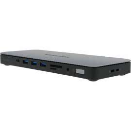 VisionTek VT2600 Docking Station - for Notebook/Smartphone - Memory Card Reader - SD, microSD - 150 W - USB Type C - 3 Displays Supported - 4K, Full HD - 3840 x 2160, 1920 x 1080 - 6 x USB Ports - 3 x USB Type-A Ports - USB Type-A - 3 x USB Type-C P