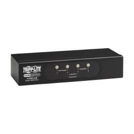 Tripp Lite 4-Port VGA KVM Switch for USB or PS/2 Keyboard/Mouse - 4 Computer(s) - 1 Local User(s) - QXGA - 2048 x 1536 - 2 - 2 x USB5 x VGA - Desktop - TAA Compliant