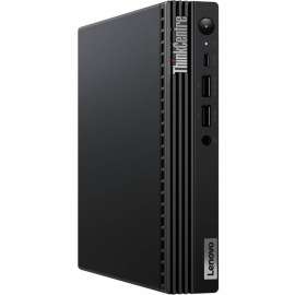 Lenovo ThinkCentre M80q Gen 3 11U10054US Desktop Computer - Intel Core i5 12th Gen i5-12500T Hexa-core (6 Core) 2 GHz - 16 GB RAM DDR5 SDRAM M.2 PCI Express NVMe 4.0 x4 SSD - Tiny - Black - Intel Q670 Chip - Windows 11 Pro - Intel UHD Graphics 770 D