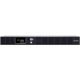CyberPower OR700LCDRM1U Smart App LCD UPS Systems, 700VA/400W, 120 VAC, NEMA 5-15P, 1U, Rackmount, 6 Outlets, LCD, PowerPanel Business, $300000 CEG, 3YR Warranty