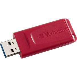 Verbatim 4GB Store 'n' Go USB Flash Drive, Red, 4 GB, Red
