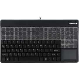 CHERRY G86-61401 SPOS (Small Point of Sale) Keyboard, 123 Keys, 60 Relegendable Keys, Touchpad, USB