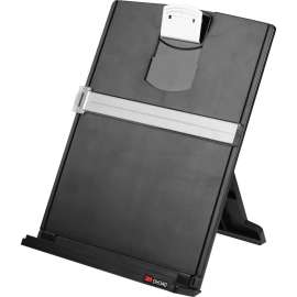 3M Desktop Document Holder, 12.1" Height x 9.7" Width x 2" Depth, Black, Silver
