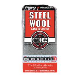 Rhodes American 4 Grade Extra Coarse Steel Wool Pad 12 pk