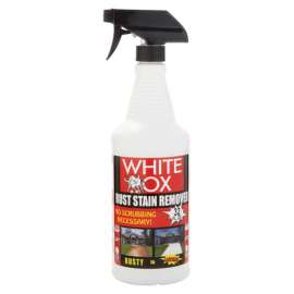 White Ox No Scent Rust Stain Remover 1 qt Liquid