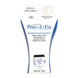 Porc-A-Fix Porcelain Basic White Touch-Up Glaze 15 cc