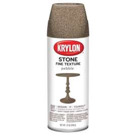 Krylon Fine Stone Texture Pebble Spray Paint 12 oz