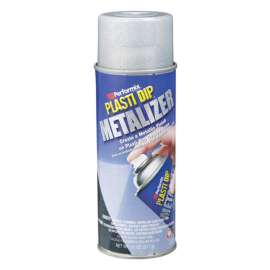 Plasti Dip Metalizer Satin Bright Aluminum Rubber Coating 11 oz