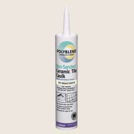 Custom Building Products Polyblend Bright White Siliconized Acrylic Tile Caulk 10.5 oz