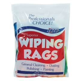 Superior Wiping Rags Wipeco Cotton Cleaning Cloth 18 in. W X 18 in. L 1 lb 1 pk