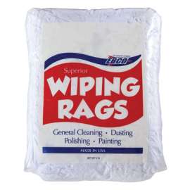 Wi Superior Wipeco Cotton Wiping Rags 18 in. W X 18 in. L 4 lb