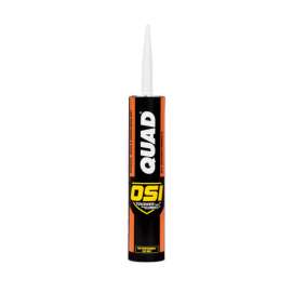 OSI Quad Clay Elastomeric Polymers Door, Siding and Window Sealant 10 oz
