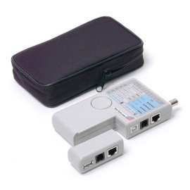 StarTech.com Professional Multi Function RJ45 RJ11 USB and BNC Cable Tester - Remote Cable Tester - Network testing device