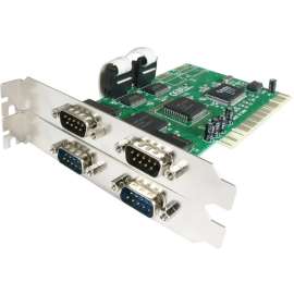StarTech.com 4 Port PCI RS232 Serial adapter card