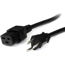StarTech.com 8 ft Computer Power Cord - NEMA 5-15P to IEC 320 C19