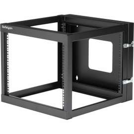 StarTech.com 8U 22in Depth Hinged Open Frame Wallmount Server Rack
