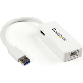 StarTech.com USB 3.0 to Gigabit Ethernet Adapter NIC w/ USB Port