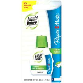 Paper Mate Liquid Paper Fast Dry Correction Fluid