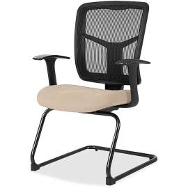 Lorell ErgoMesh Series Mesh Side Arm Guest Chair
