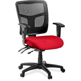 Lorell ErgoMesh Series Managerial Mid-Back Chair