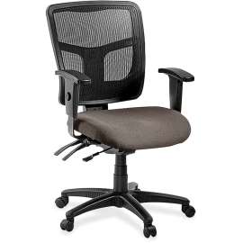 Lorell ErgoMesh Series Managerial Mid-Back Chair