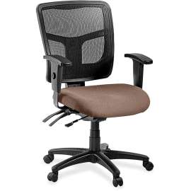 Lorell ErgoMesh Series Managerial Mid-Back Chair