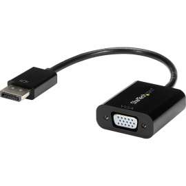StarTech.com DisplayPort to VGA Adapter, Active DP to VGA Converter, 1080p Video, DP to VGA Adapter Dongle (Digital to Analog), DP 1.2