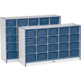Jonti-Craft Rainbow Accents Cubbie Mobile Storage