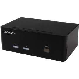 StarTech.com 2-port KVM Switch with Dual VGA and 2-port USB Hub