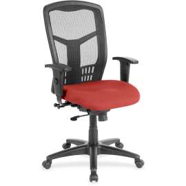 Lorell Ergomesh Executive High-Back Swivel Chair