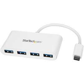 StarTech.com 4 Port USB C Hub with 4x USB-A (USB 3.0 SuperSpeed 5Gbps)