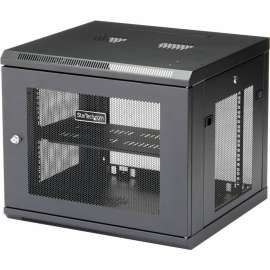 StarTech.com 9U Wallmount Server Rack Cabinet - Wallmount Network Cabinet - Up to 19 in. Deep