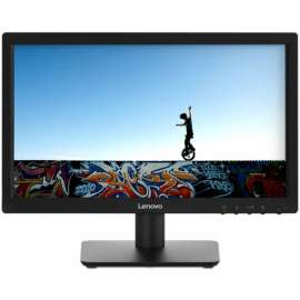 Lenovo 18.5" WXGA LCD Monitor - 16:9 - Black