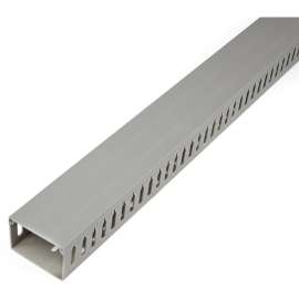 StarTech.com Cable Management Raceway with Cover 3"(75mm)W x 2"(50mm)H, 6.5ft(2m) length, 3/8"(8mm) Slots, Wall Wire Duct, UL Listed