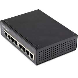 StarTech.com Industrial 8 Port Gigabit PoE Switch 30W