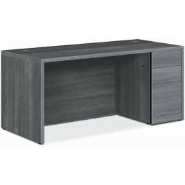 HON 10500 H105897R Pedestal Desk, 3 x Box, File Drawer(s) Right Side