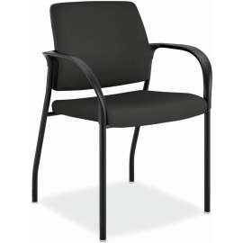 HON Ruck Laminate Chair, Supports Up to 300 lb, 18" Seat Height, Pinnacle Seat/Back, Silver Base