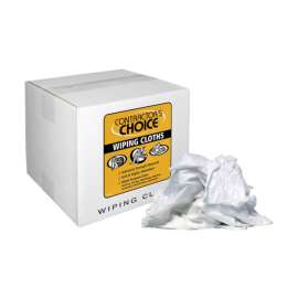 Contractor's Choice Bleached Cotton Wiping Cloth