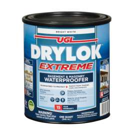 Drylok Smooth Bright White Latex Masonry Waterproof Sealer 1 qt