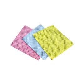 Libman Power Scrub Dots Delicate, Light Duty Scrubbing Cloths For Kitchen 19.75 in. L 3 pk