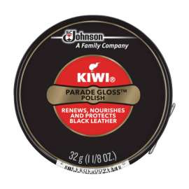 Kiwi Parade Gloss Black Shoe Polish 1-1/8 oz